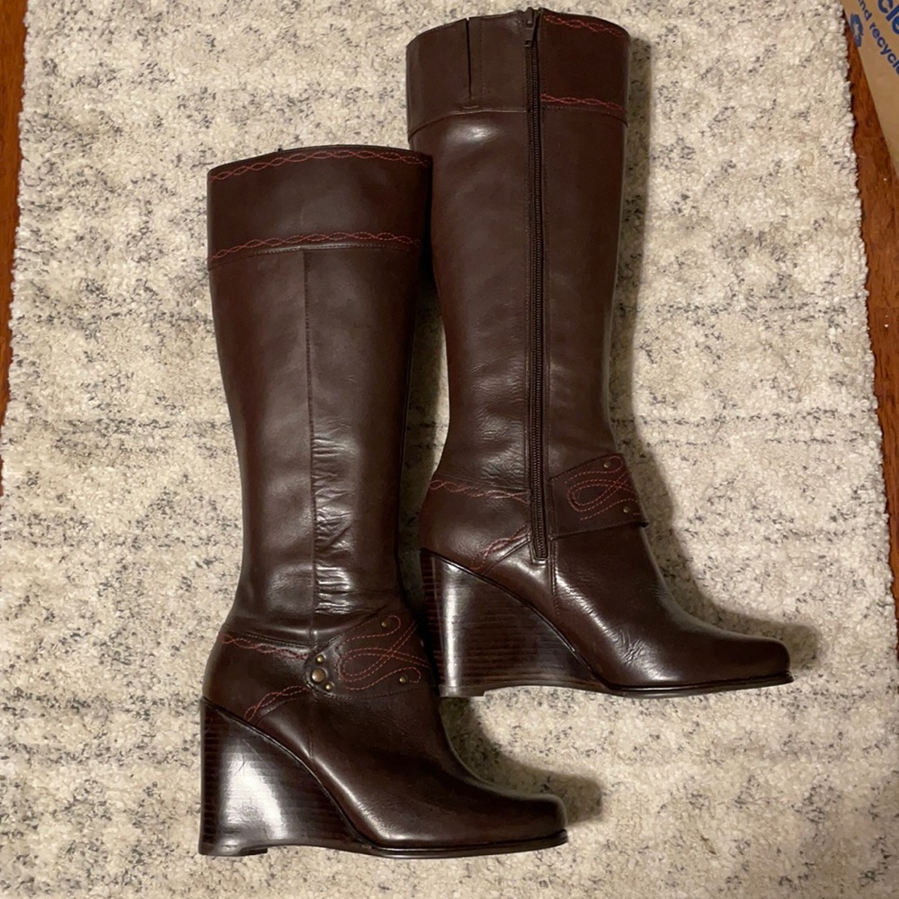 Charles David Leather Boots